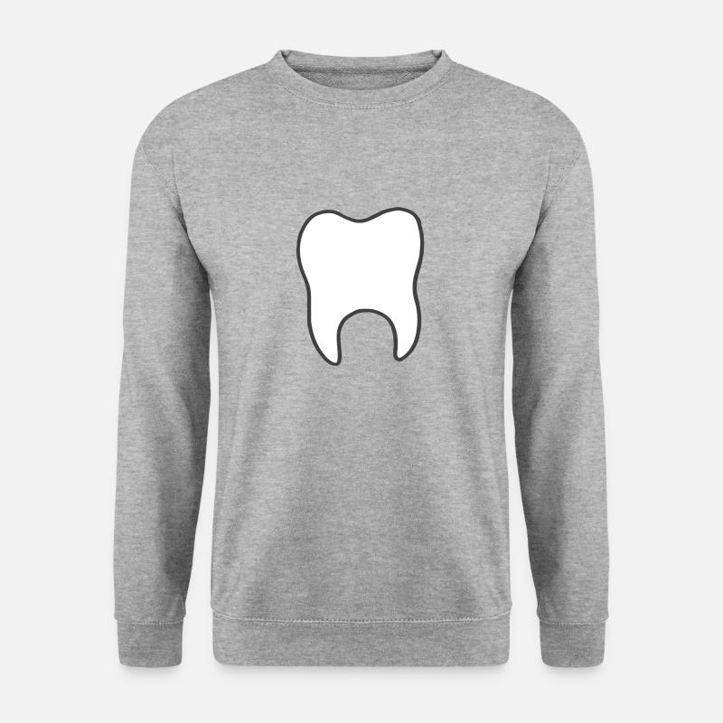 tooth - Unisex Sweatshirt - salt & pepper