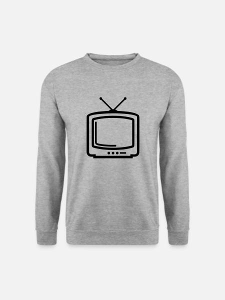 tv - Unisex Sweatshirt - salt & pepper