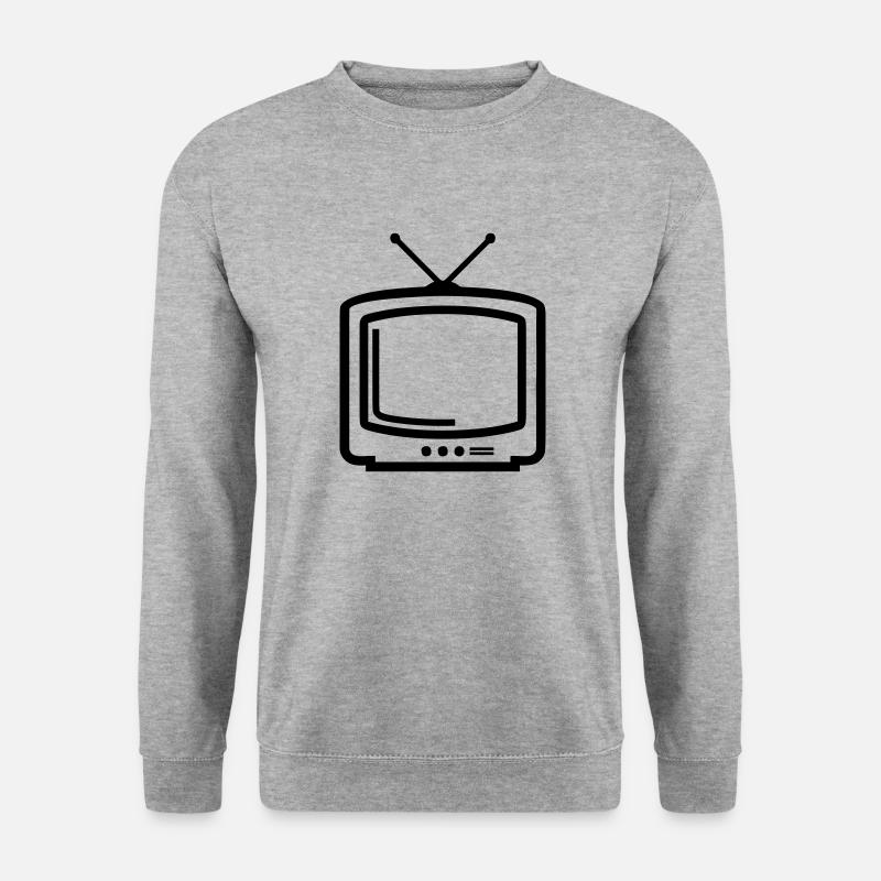 tv - Unisex Sweatshirt - salt & pepper
