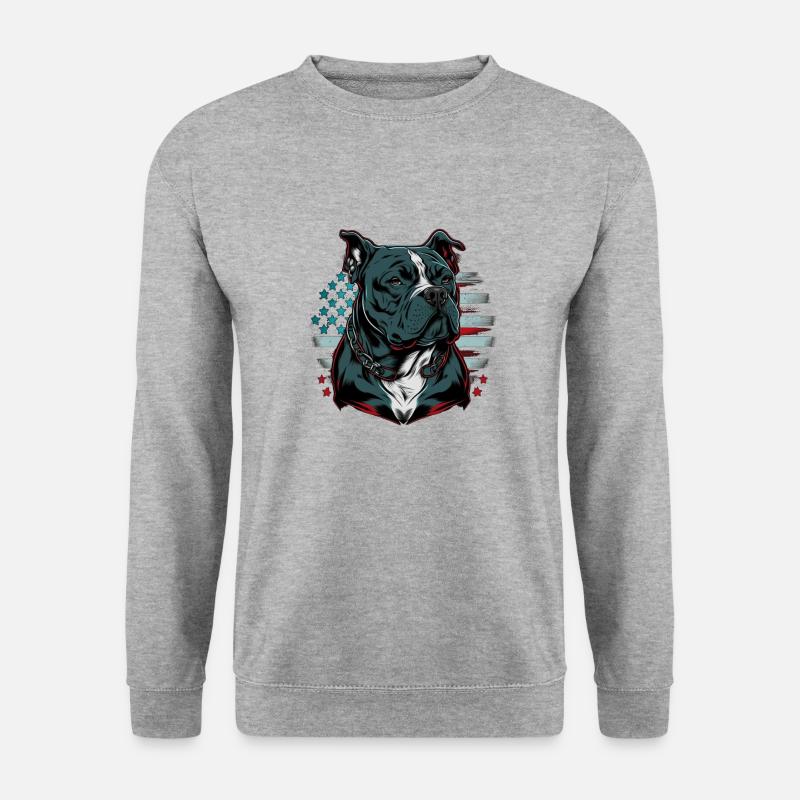 American Bully - Unisex Sweatshirt - salt & pepper