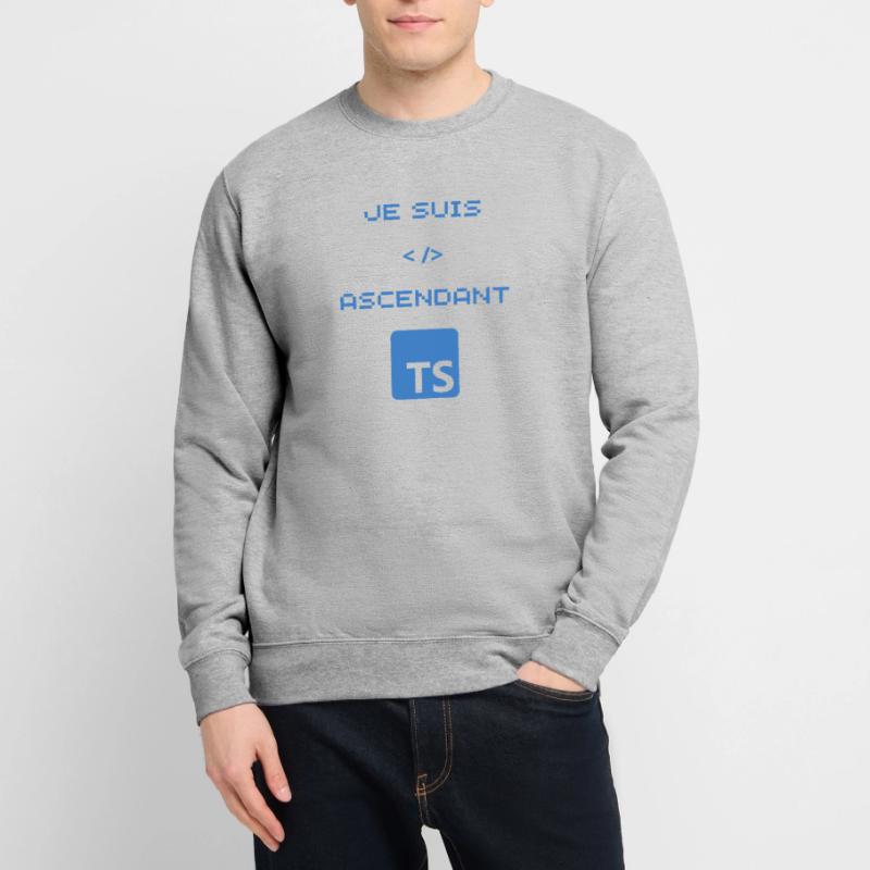 TS typescript developer gift Unisex Sweatshirt