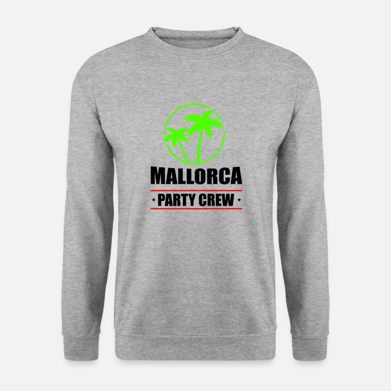 rimini party crew - Unisex Pullover - Weißgrau meliert
