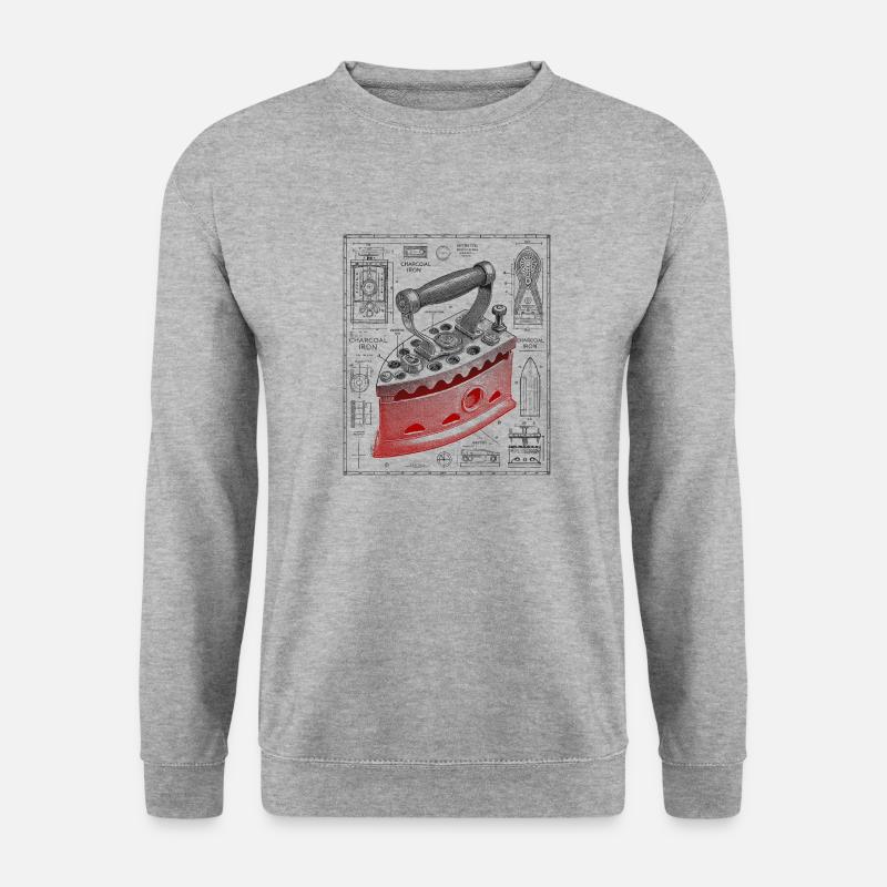 Iron - Unisex Sweatshirt - salt & pepper