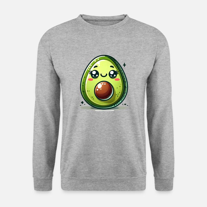 Avocado Comic - Unisex Sweatshirt - salt & pepper