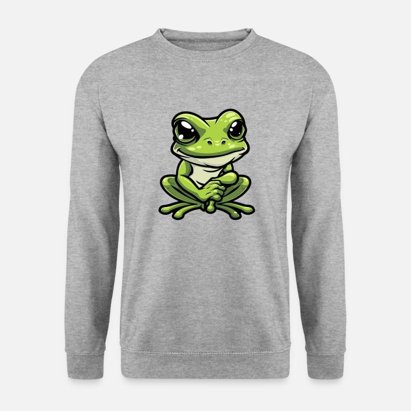 Frog Comic - Unisex Sweatshirt - salt & pepper