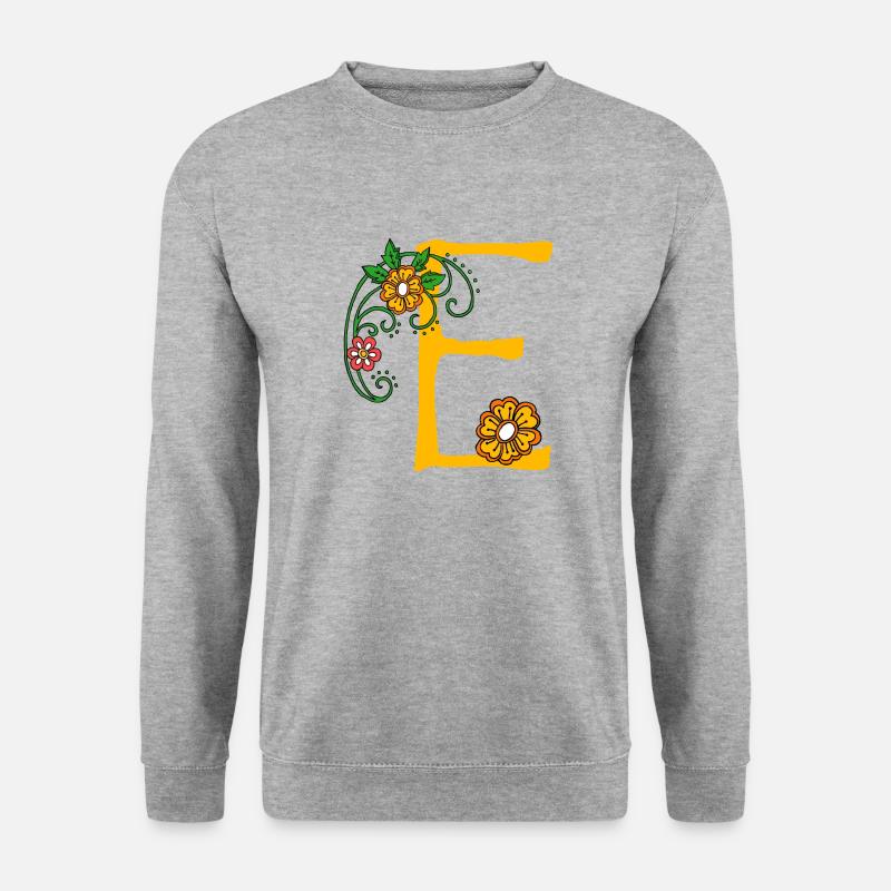 Flower 30 E - Unisex Sweatshirt - salt & pepper