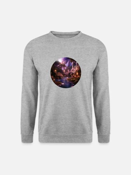 Magical Star - Unisex Sweatshirt - salt & pepper