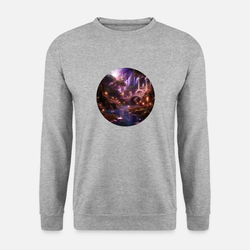 Magical Star - Unisex Sweatshirt - salt & pepper