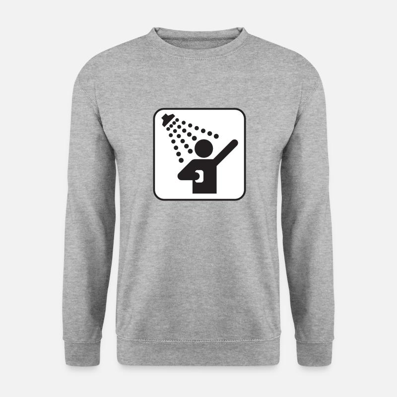 have a shower - Unisex Sweatshirt - salt & pepper