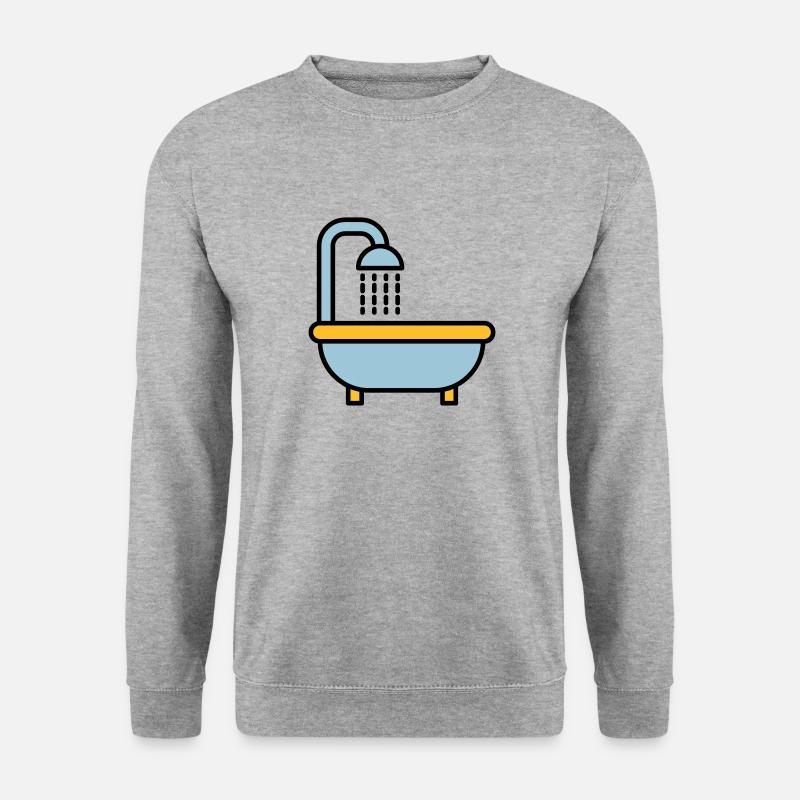 bathtub - Unisex Sweatshirt - salt & pepper