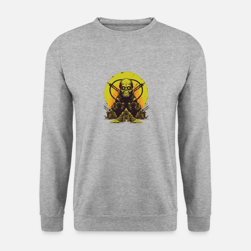 Tschernobyl Atom 6 - Unisex Pullover - Weißgrau meliert