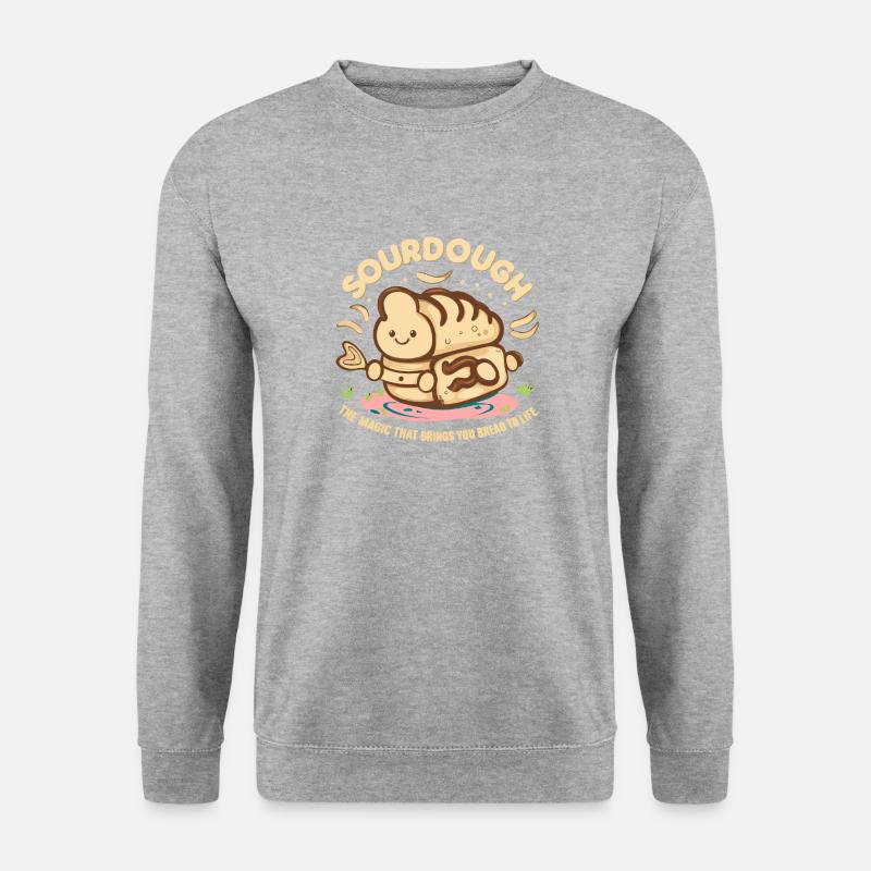 sourdough - Unisex Pullover - Weißgrau meliert