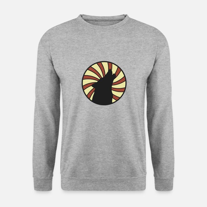 Wolf - Unisex Sweatshirt - salt & pepper