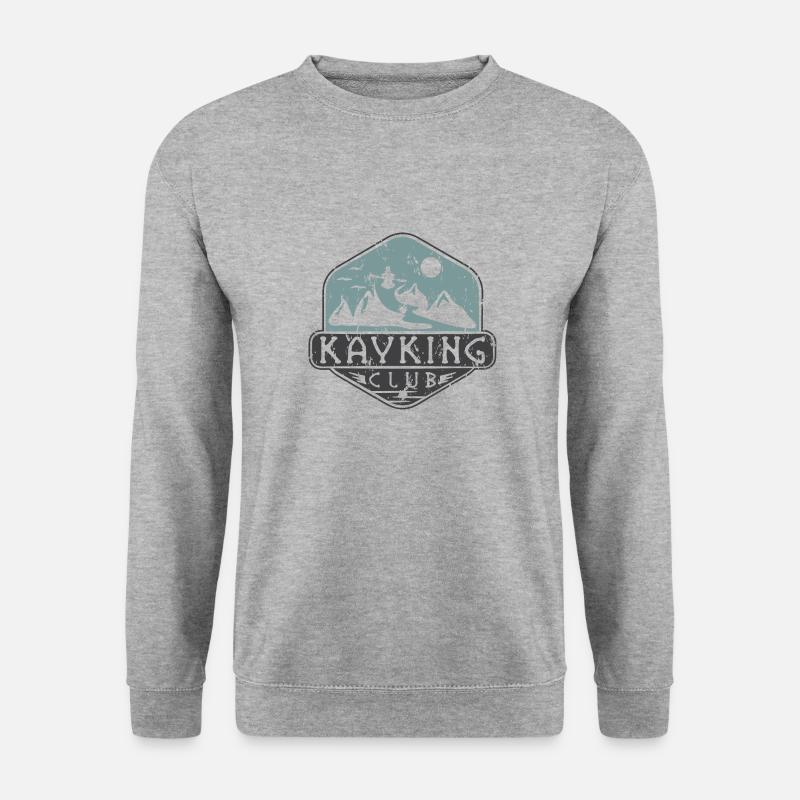 Wassersport - Unisex Pullover - Weißgrau meliert
