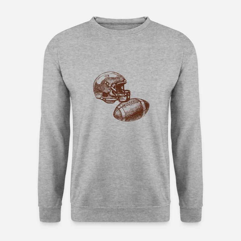 Ballsport - Unisex Pullover - Weißgrau meliert