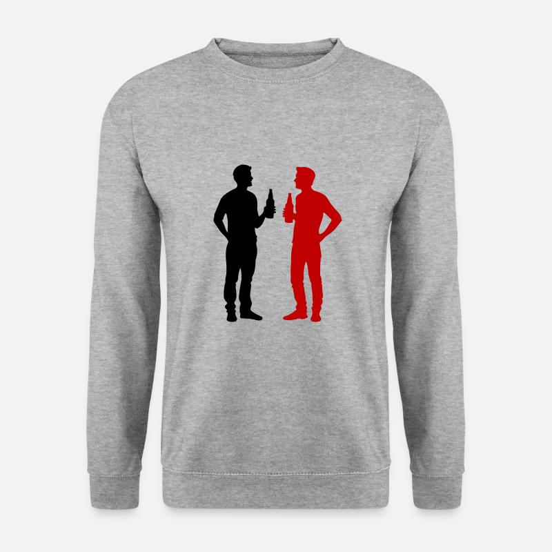 Team Drinking Mannschaft - Unisex Sweatshirt - salt & pepper
