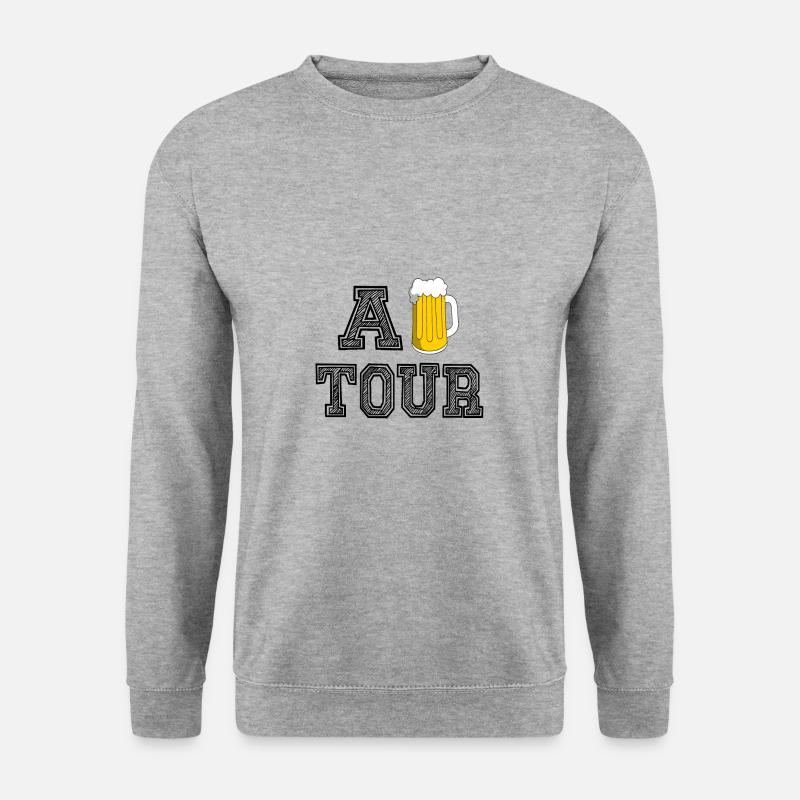 Abi, Abschluss, Matura | Design - Unisex Pullover - Weißgrau meliert