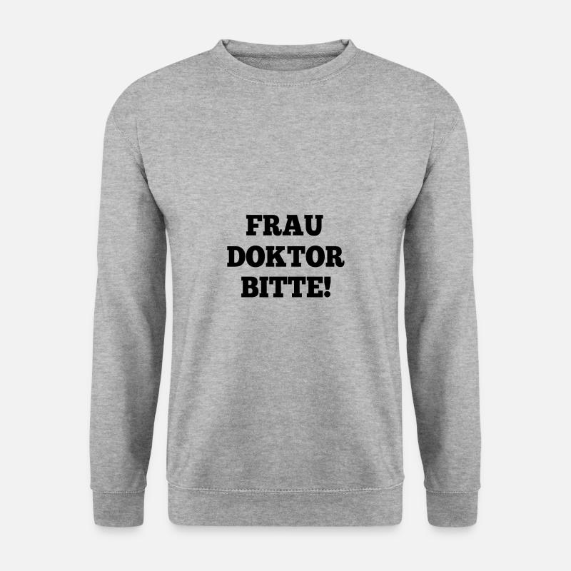 Conclusion devise | Graduation - design - Sweat-shirt Unisexe - gris chiné