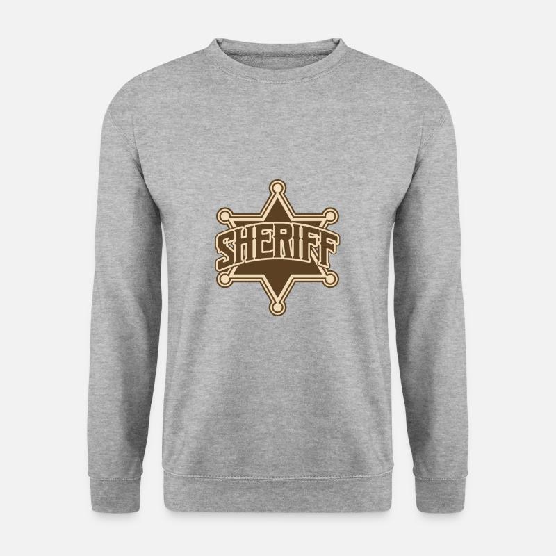 Sheriff Stern - Unisex Sweatshirt - salt & pepper