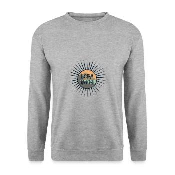 Bora Bora - Polynésie française - Sweat-shirt Unisexe - gris chiné - Devant - Alina (178cm) & Michal (187cm)