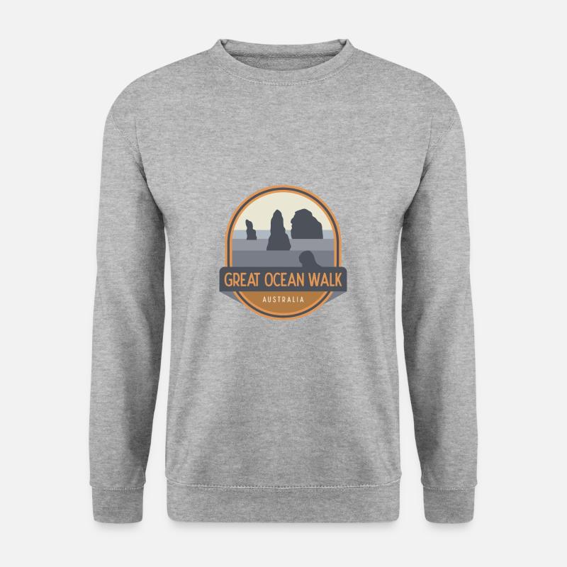 Great Ocean Walk - Australia - Unisex Sweatshirt - salt & pepper