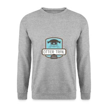 Otter Trail – South Africa - Unisex Sweatshirt - salt & pepper - Front - Alina (178cm) & Michal (187cm)