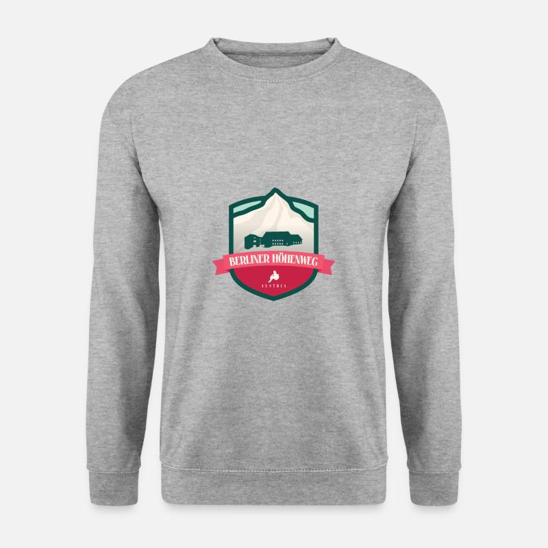 Berliner Höhenweg – Austria - Unisex Sweatshirt - salt & pepper