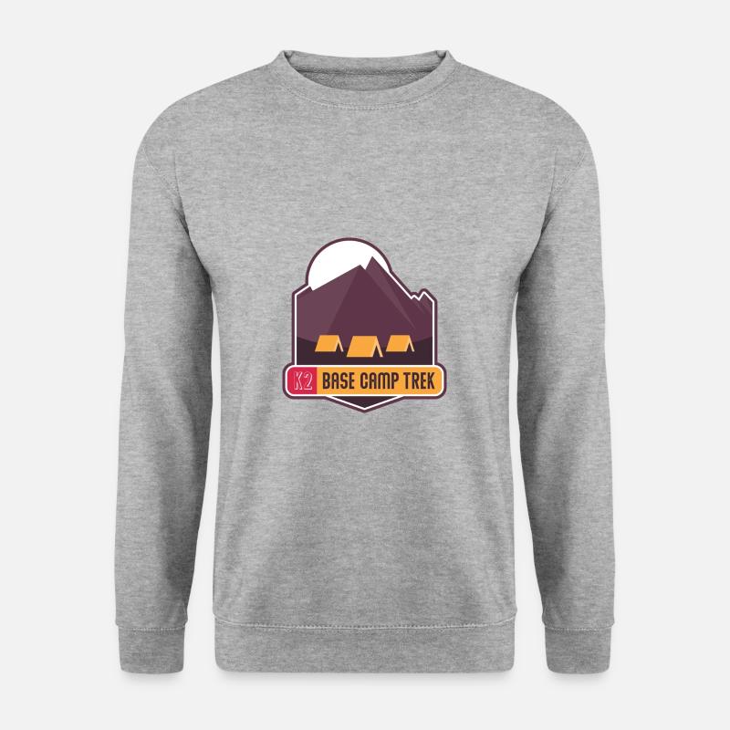 K2 Base Camp Trek - Unisex Sweatshirt - salt & pepper