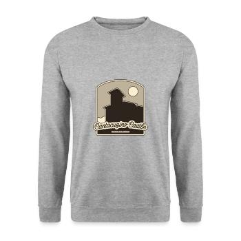 Cantacuzino Castle - Romania - Unisex Sweatshirt - salt & pepper - Front - Alina (178cm) & Michal (187cm)