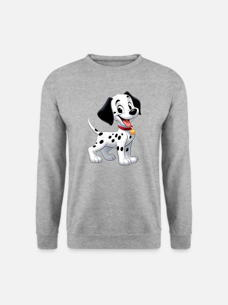 Dalmatian 5 - Unisex Sweatshirt - salt & pepper