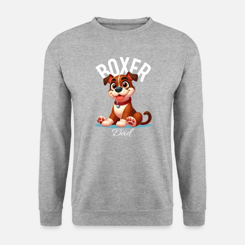 Boxer Dad - Unisex Sweatshirt - salt & pepper