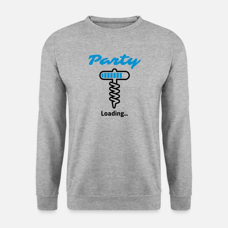 Party Loading ... - Unisex Sweatshirt - salt & pepper