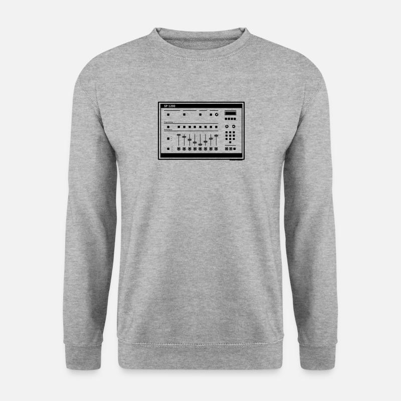 Sp 1200 - Unisex Pullover - Weißgrau meliert