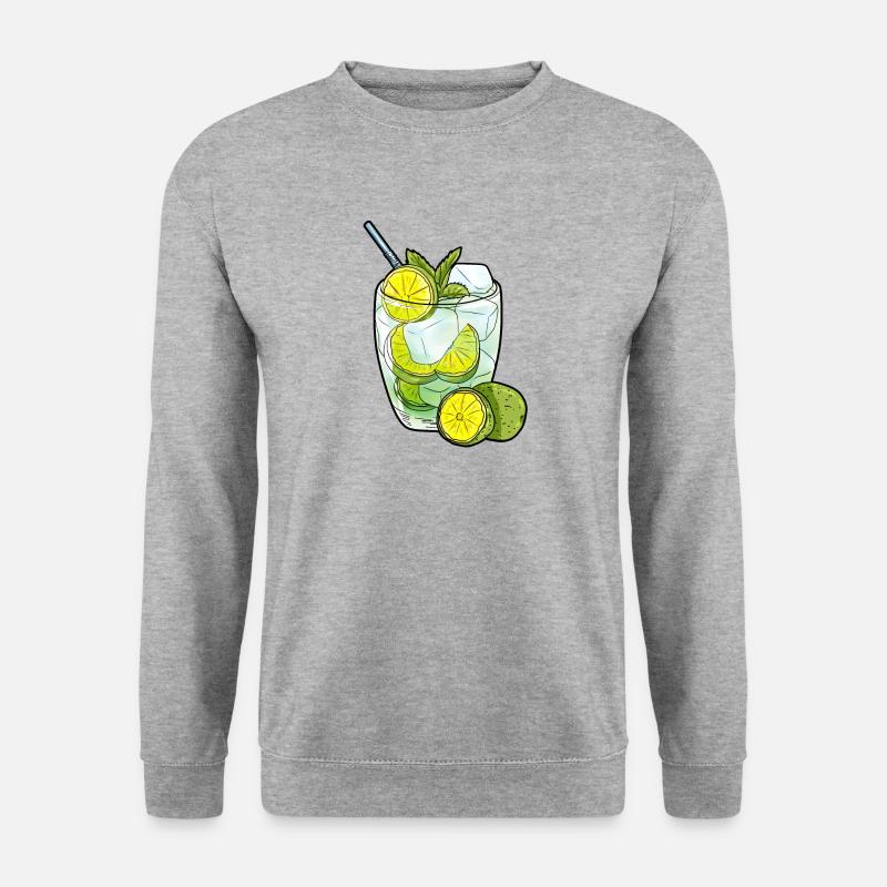 Caipirinha - Unisex Pullover - Weißgrau meliert