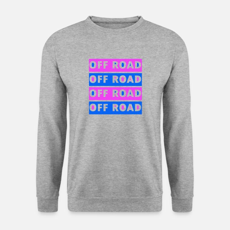 Offroad - Unisex Pullover - Weißgrau meliert