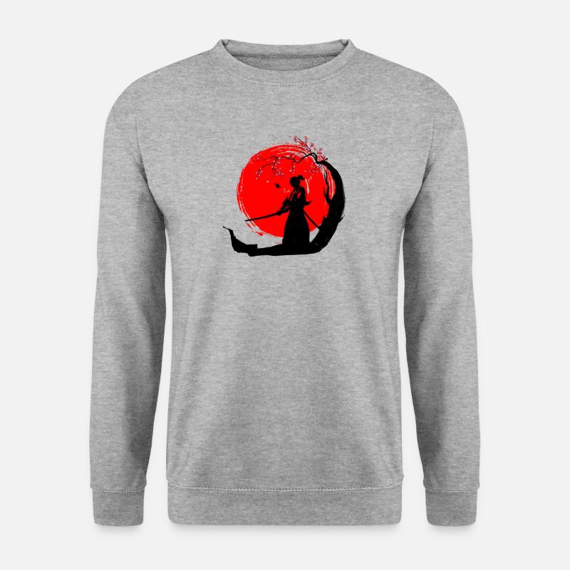 samurai - Unisex Sweatshirt - salt & pepper