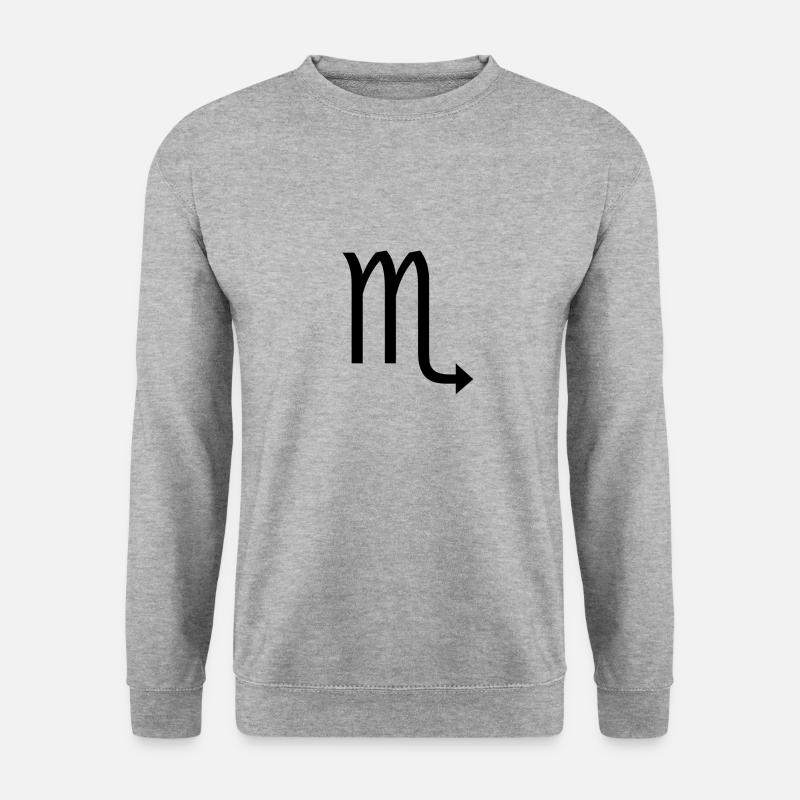 Zodiac Scorpio - Unisex Sweatshirt - salt & pepper