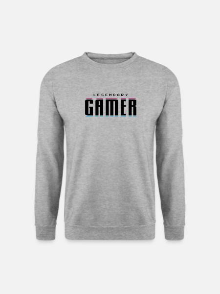 Legendary Gamer - Unisex Sweatshirt - salt & pepper