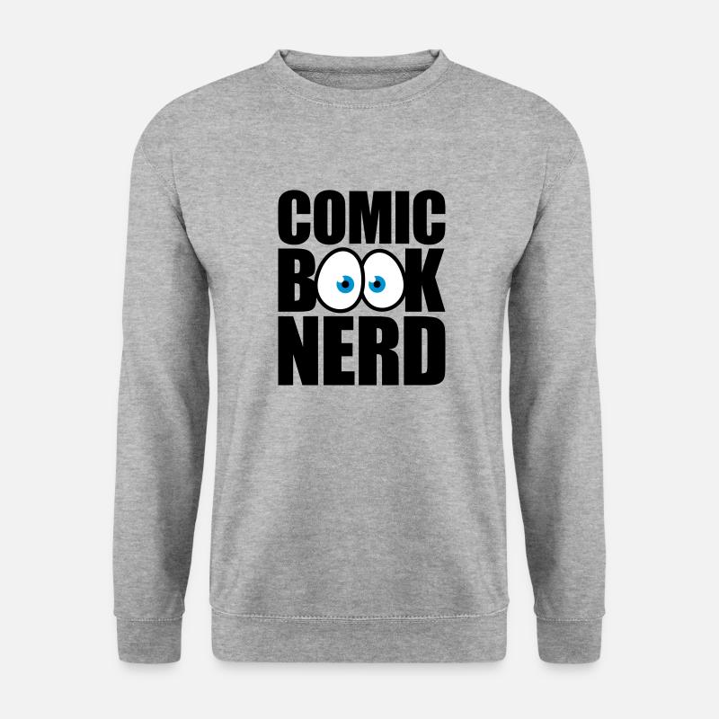 Comic book nerd - Unisex Sweatshirt - salt & pepper