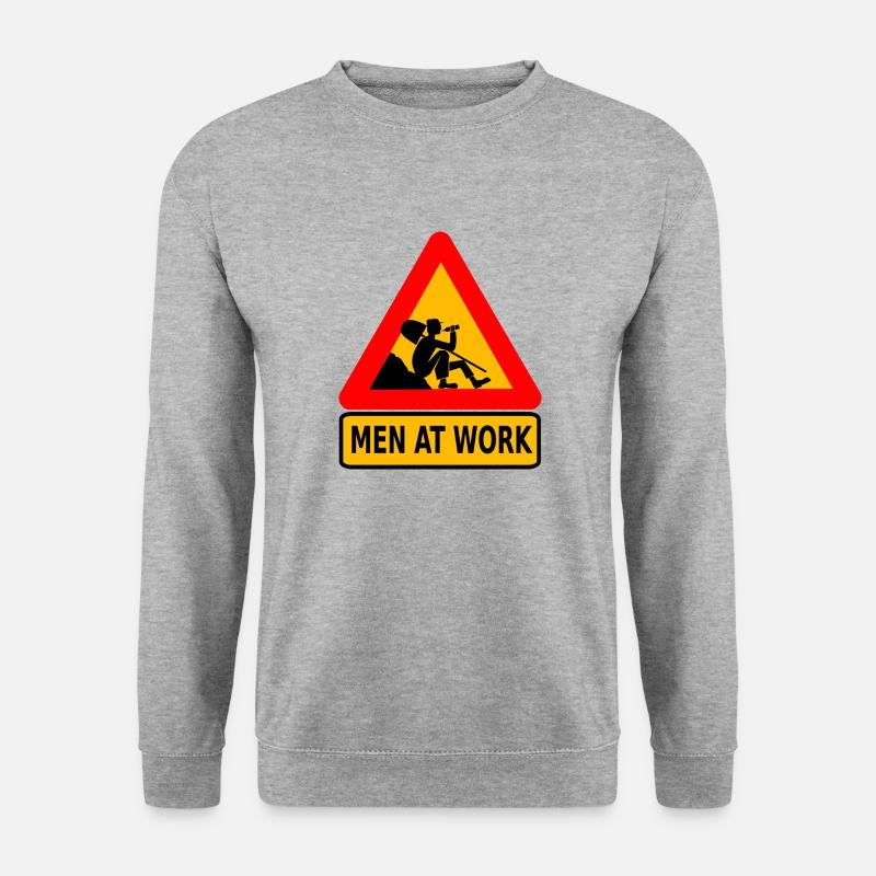 Men at Work - Unisex Sweatshirt - salt & pepper