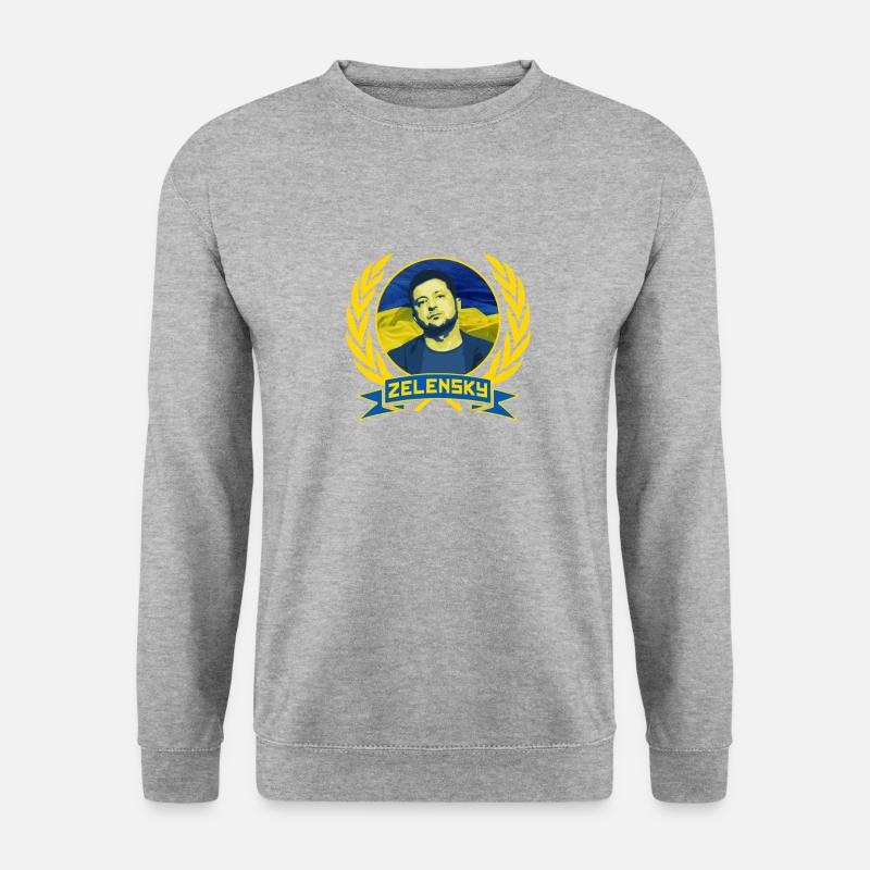 Zelensky Ukraine Glory - Unisex Sweatshirt - salt & pepper