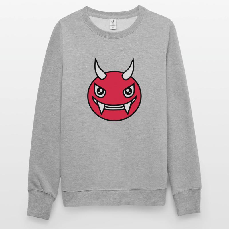 Design Face Evil Devil Sweat-shirt Unisexe