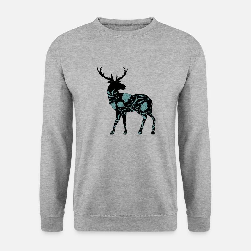 Deer - Unisex Sweatshirt - salt & pepper