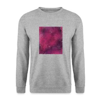 Purple Jungle Dreams - Unisex Pullover - Weißgrau meliert - Vorne - Alina (178cm) & Michal (187cm)