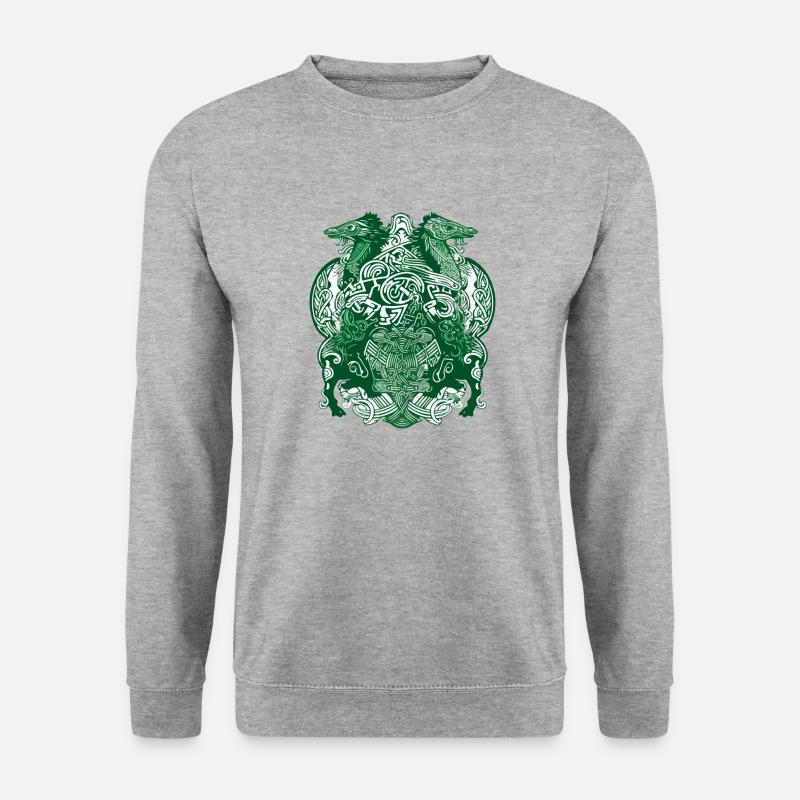 Irish folklore 3 - Unisex Sweatshirt - salt & pepper