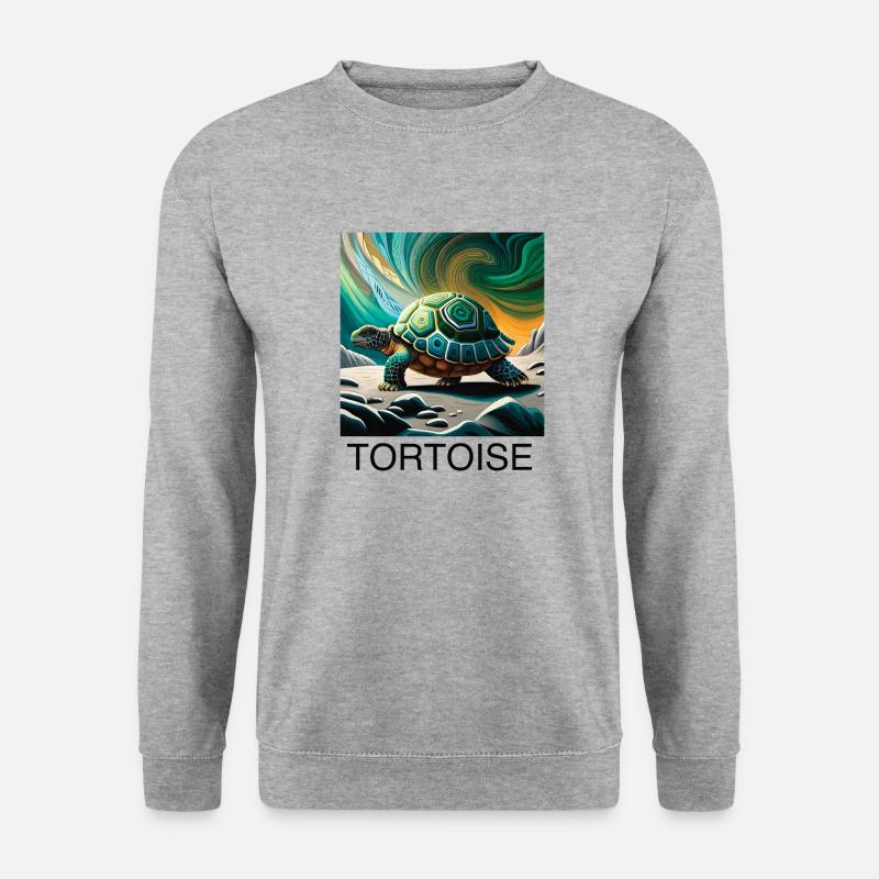 Tortoise - Unisex Pullover - Weißgrau meliert