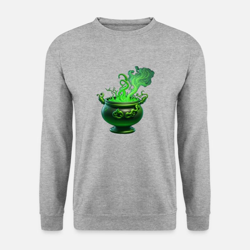 Witch's Cauldron - Unisex Sweatshirt - salt & pepper