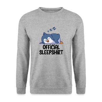 Drôle de dicton photo humour drôle idée idée cadeau - Sweat-shirt Unisexe - gris chiné - Devant - Alina (178cm) & Michal (187cm)