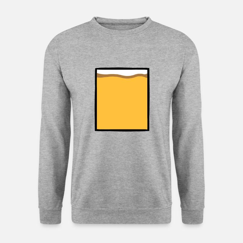 Bier Alkohol Schnap Party - Unisex Pullover - Weißgrau meliert