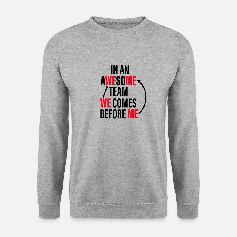 Teamwork - Unisex Sweatshirt - salt & pepper